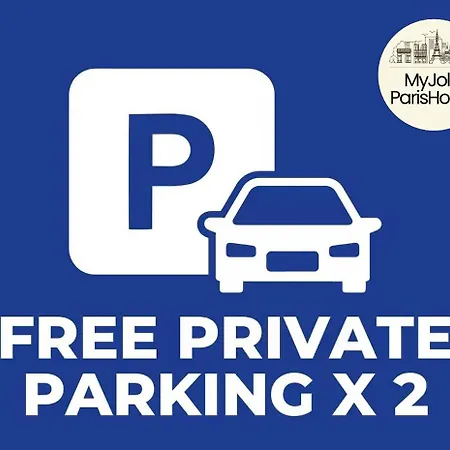 King Size Beds - 2 Bathrooms - 2 Free Parking Parigi